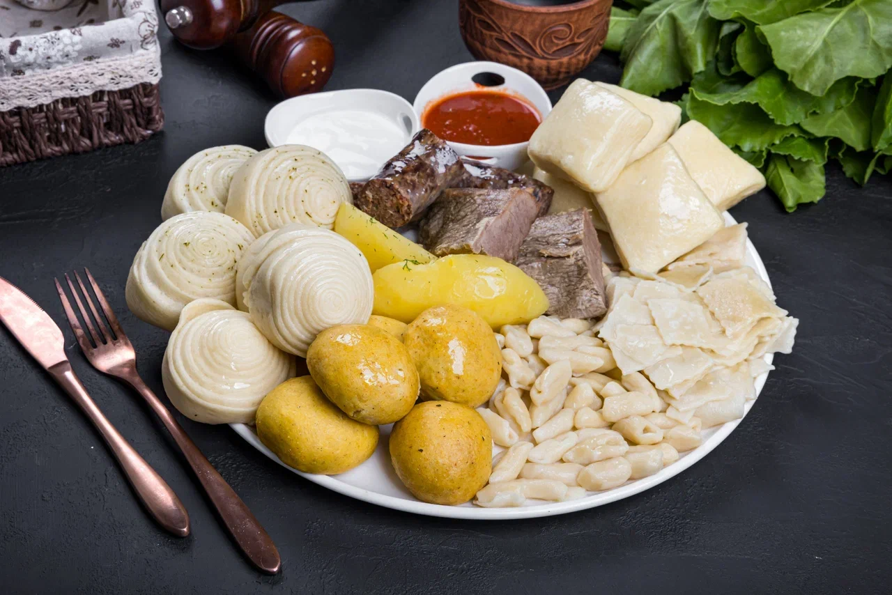 Блюдо дагестанской кухни — хинкал